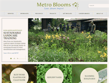 Tablet Screenshot of metroblooms.org